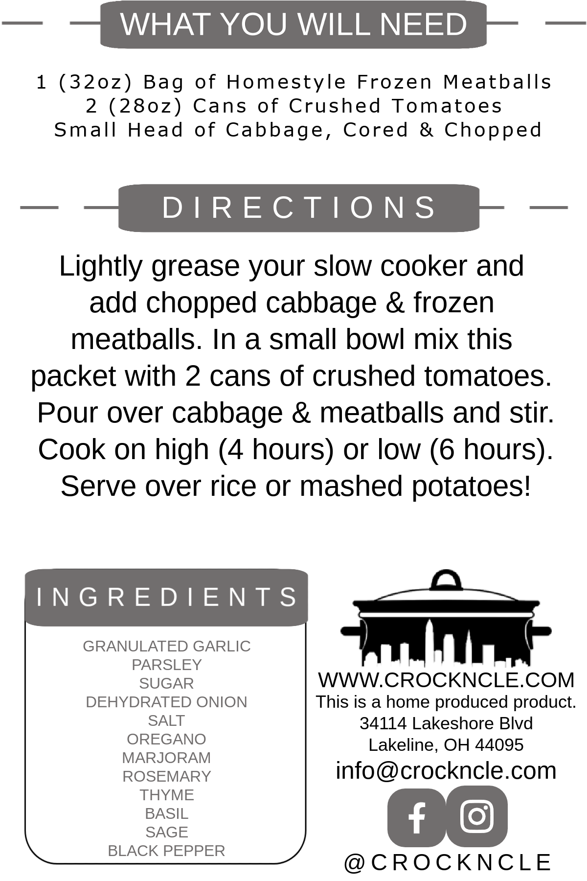 Cabbage Roll Meatballs