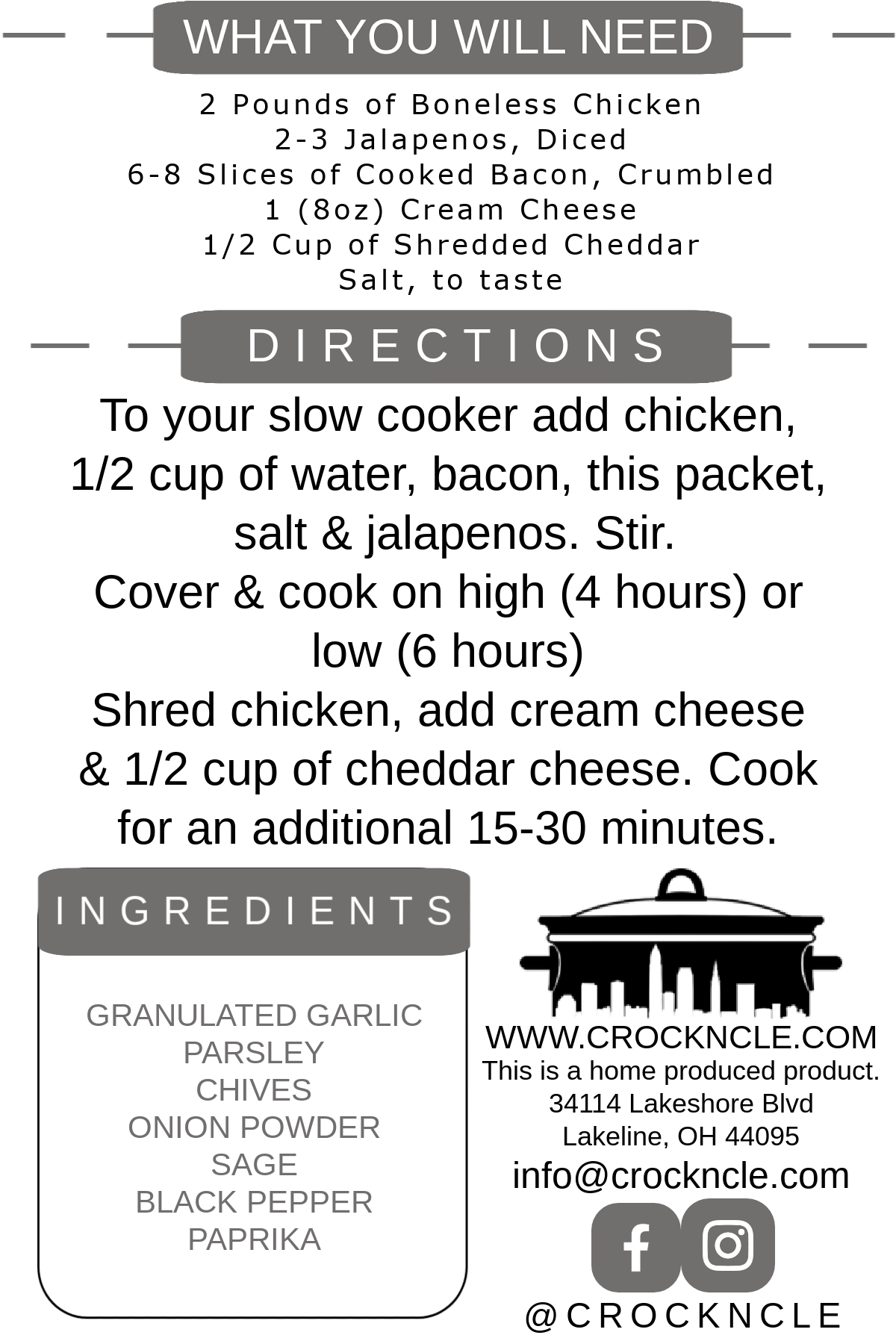 Jalapeno Popper Chicken